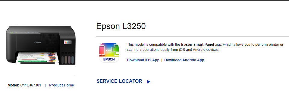 Скачать драйвер принтера Epson L3250